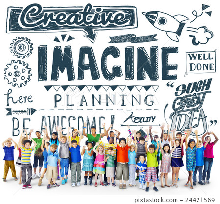 Imagine Imagination Expect Creative Sketch Concept 24421569