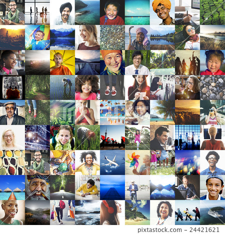 Collage Collection Various Diverse Concept 24421621