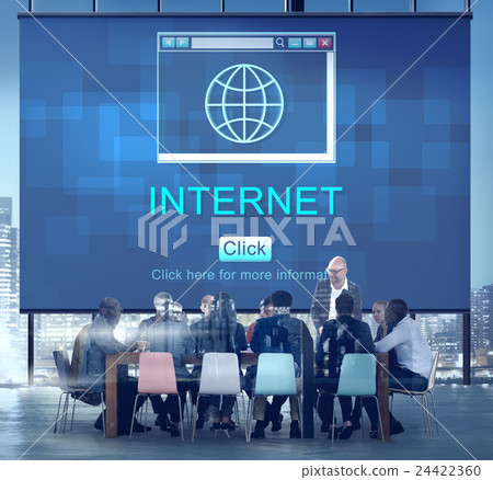 Internet HTML Homepage Browser Big Data Concept 24422360