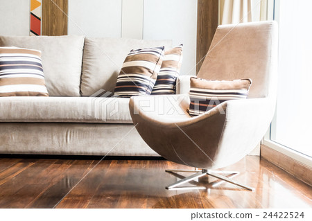 Pillow on sofa 24422524
