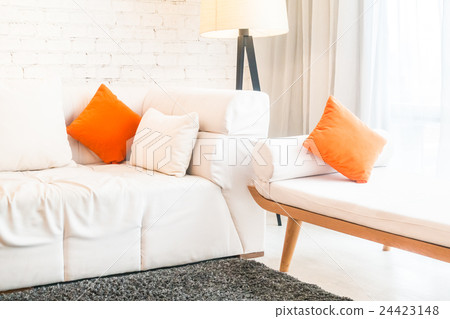 Pillow on sofa 24423148