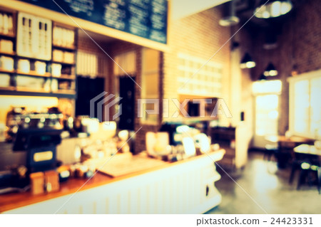 Abstract blur coffee shop and restaurant Abstract blur coffee shop and restaurant 24423331
