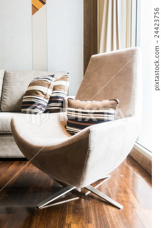 Pillow on sofa Pillow on sofa 24423756