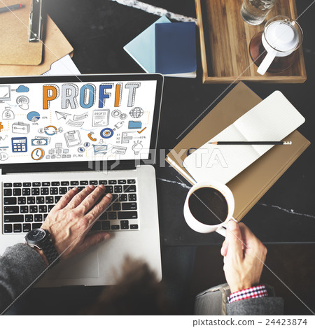 Revenue Profit Sales Finance Concept Revenue Profit Sales Finance Concept 24423874