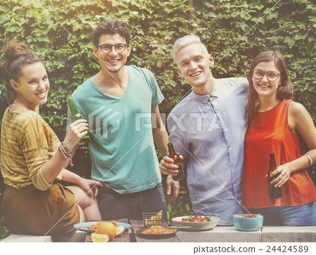 Friends Lifestyle Party Happiness Concept Friends Lifestyle Party Happiness Concept 24424589