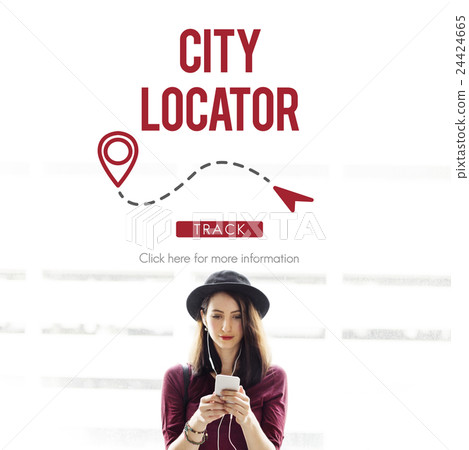 Navigation GPS City Locator Explore Concept Navigation GPS City Locator Explore Concept 24424665