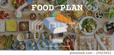 Food Plan Ingredients Menu Preparing Concept Food Plan Ingredients Menu Preparing Concept 24425052
