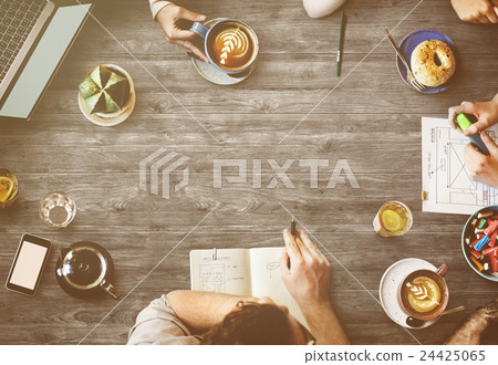 Web Design Team Working Planning Website Concept 24425065