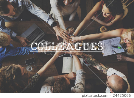 Colleagues Teamwork Support Partnership Relationship Concept 24425066