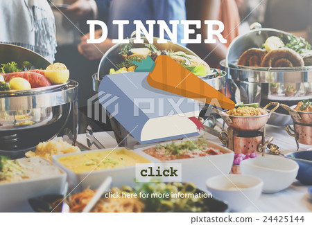 Dinner Diner Mene Food Concept Dinner Diner Mene Food Concept 24425144