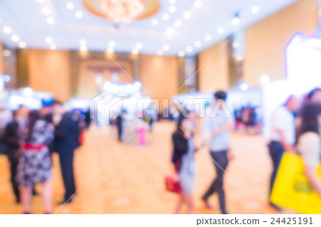 Abstract blur people in shopping center . 24425191