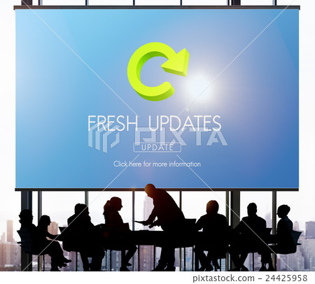 Lastest Version Fresh Updates Application Updates Concept Lastest Version Fresh Updates Application Updates Concept 24425958