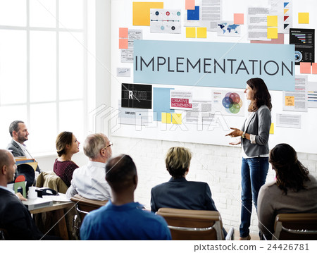 Implementation Accomplish Installing Perform Concept 24426781