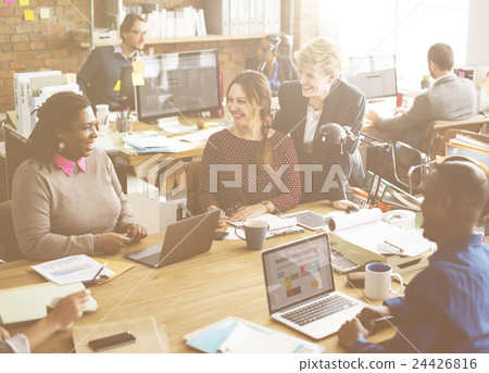 Business Corporation Organization Teamwork Concept Business Corporation Organization Teamwork Concept 24426816