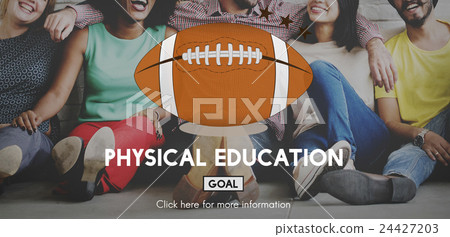 Quarterback Physical Education Rugby Sport Concept Quarterback Physical Education Rugby Sport Concept 24427203