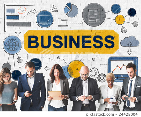 Business Management Company System Graphics Concept 24428004