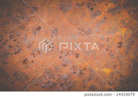 Rust on raw steel background 24428079