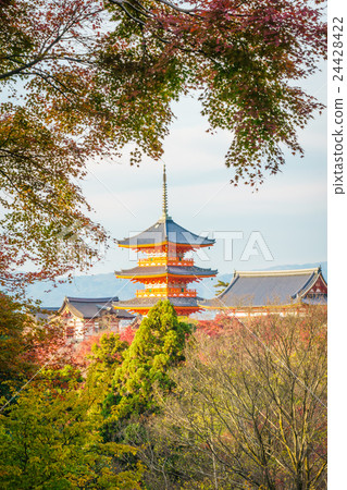 Beautiful Architecture in Kiyomizu-dera Temple Kyoto, Japan 24428422