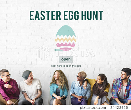Easter Holiday Celebration Webpage Concept 24428526