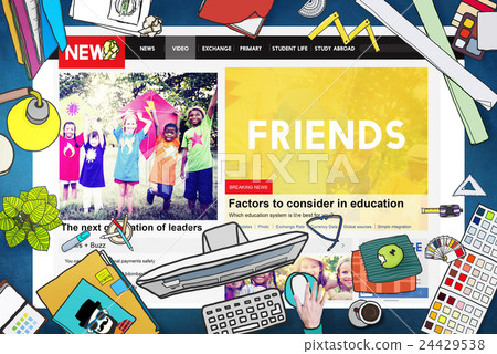 Friends Friendship Fellowship Community Team Concept 24429538