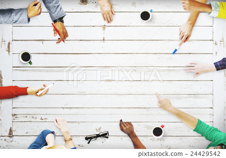 Business Team Meeting Brainstorming Planning Concept 24429542