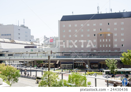 A living town, Kawasaki. In front of the station. A living town, Kawasaki. In front of the station. 24430436