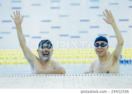 Senior swimming 24432586