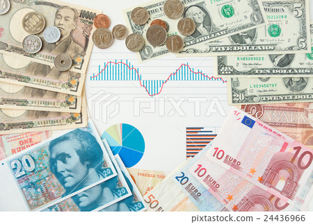Foreign Currency Investment Graph Stock Photo Foreign Currency Investment