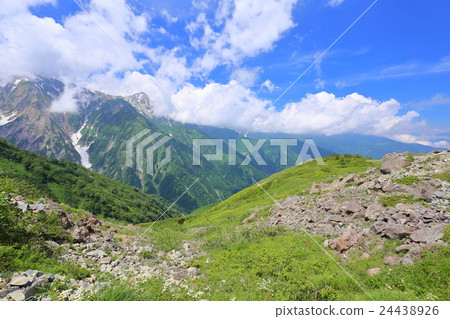 Scenery of Hakuba Happoone in Nagano Prefecture Scenery of Hakuba Happoone in Nagano Prefecture 24438926