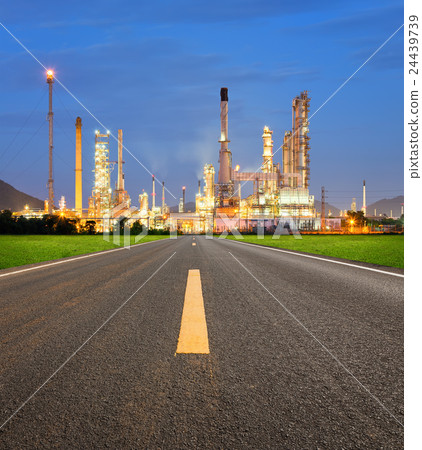 Oil refinery factory 24439739