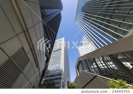 Shinjuku Tall Building Shinjuku Station South Exit Dense Dense Building Group blue sky 24444703
