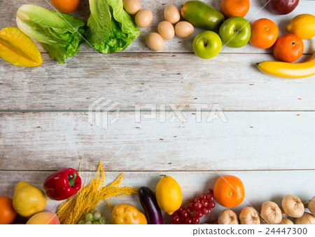 healthy food background concept healthy food background concept 24447300