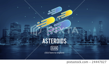 Asteroids Astronomy Exploration Nebular Concept 24447827