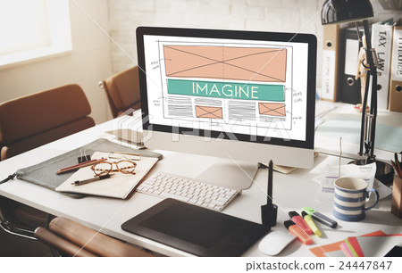 Imagine Imagination Creative Dream Thinking Concept 24447847