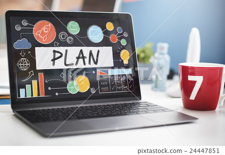 Plan Planning Start up Strategy Data Concept 24447851