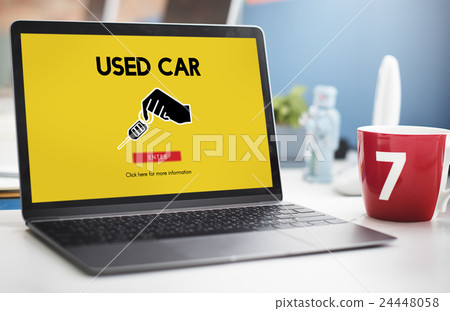 Car Rental Used Car Transportation Vehicle Concept Car Rental Used Car Transportation Vehicle Concept 24448058