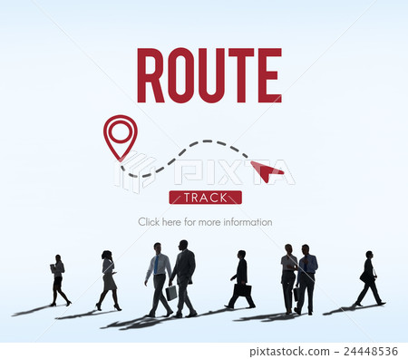 Navigation GPS City Locator Explore Concept 24448536