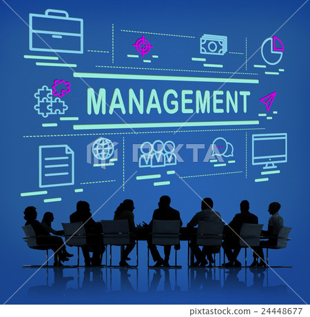 Management Coaching Controlling Leadership Concept 24448677