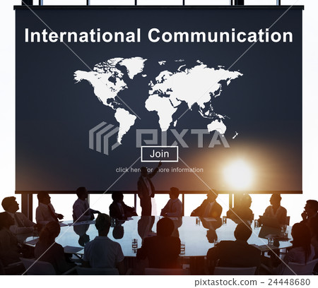 International Communication Global Communicate Concept International Communication Global Communicate Concept 24448680