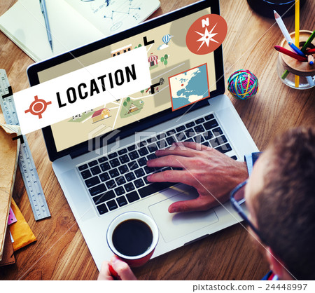 Location Navigation Map Direction Route Concept Location Navigation Map Direction Route Concept 24448997