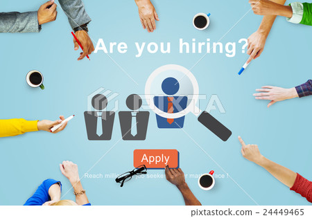 Hiring Employment Recruitment Job Human Resources Concept Hiring Employment Recruitment Job Human Resources Concept 24449465