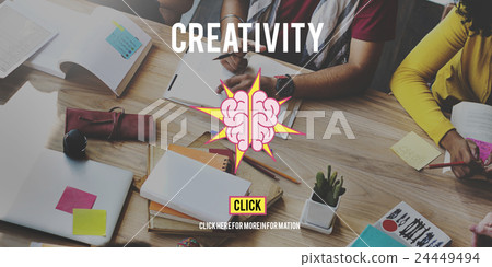 Ideas Brainstorming Vision Innovation Think Big Concept 24449494