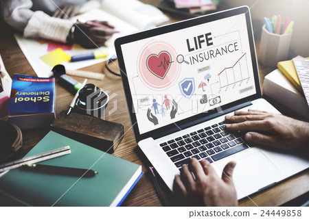 Life Insurance Protection Beneficiary Safeguard Concept 24449858