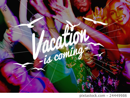 Summer Beach Holiday Vacation Summertime Concept 24449986
