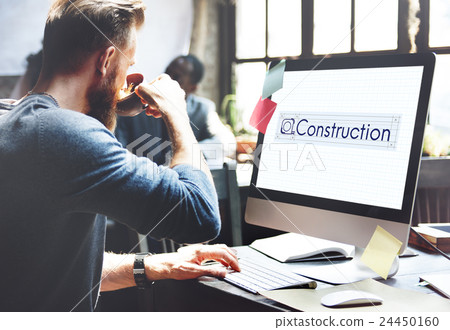 Construction Engineering Equipment Industrial Concept 24450160