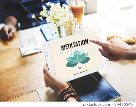 Meditation Mediate Deal Agreement Concept 24450540