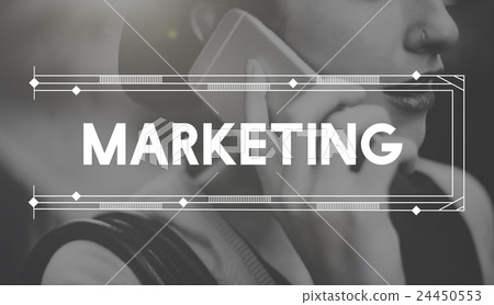 Marketing Branding Business Commercial Design Concept 24450553