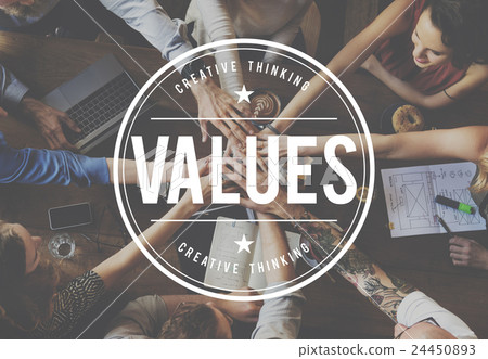 Values Economy Evaluate Price Integrity Rate Concept 24450893