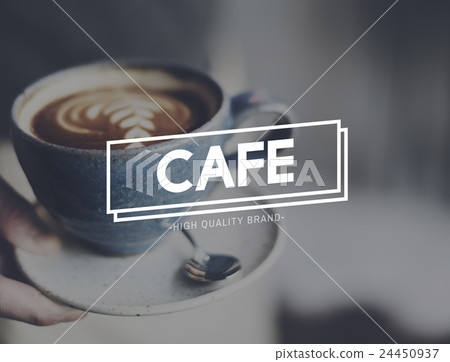 Cafe Culture Cafeteria Food and Beverage Restaurant Service Concept 24450937