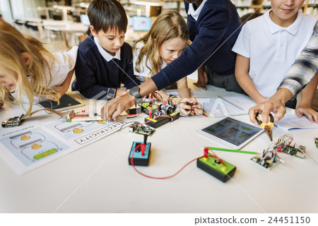 Eletronic Experiment Observation Physics Study Concept 24451150